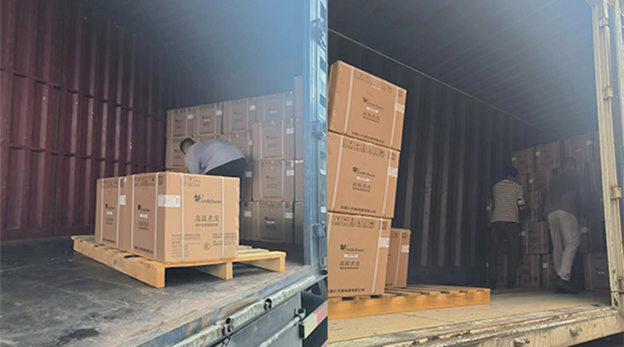 拼速度、高效率地完成國內(nèi)某知名品牌迷你洗衣機(jī)發(fā)貨