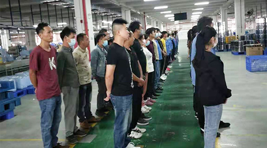 二十大寄語青年！金環(huán)電器開展關于二十大會議精神學習